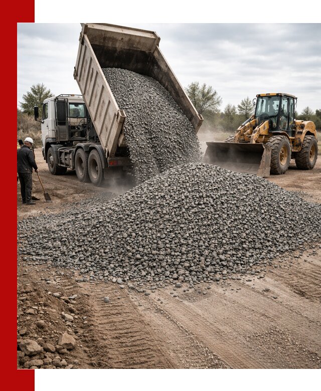 Гранитный щебень фракция 10-20 с доставкой в Тольятти