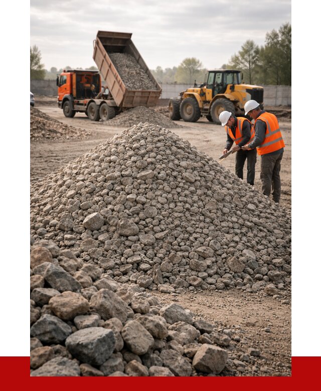 Гранитный щебень фракция 40-70 в Тольятти от 2586 руб ПРОНЕРУДТля