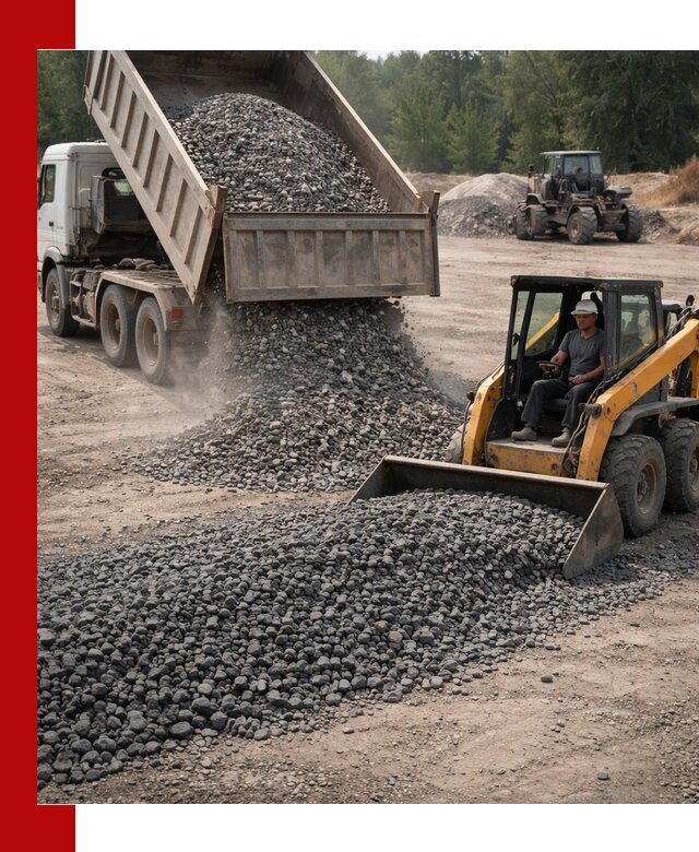 Гранитный щебень фракция 40-70 с доставкой в Тольятти