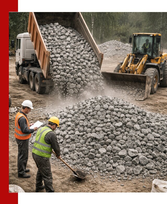 Гранитный щебень фракция 70-150 доставка в Тольятти