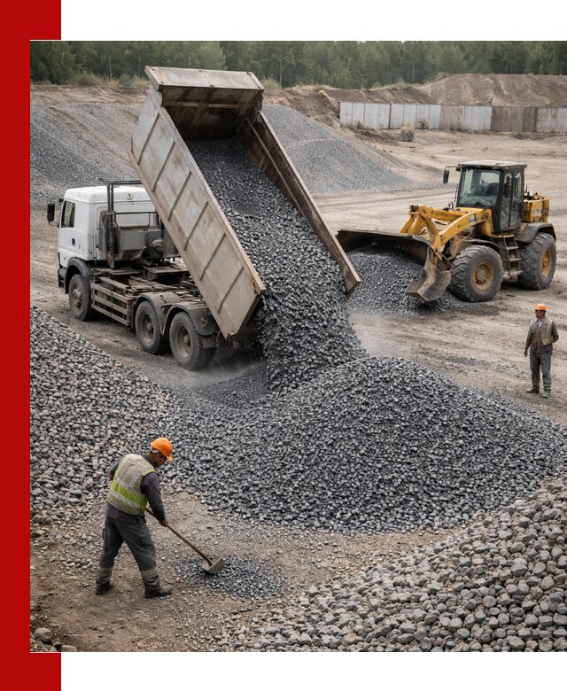 Щебень габбро-диабаз фр. 5-20 с доставкой в Тольятти