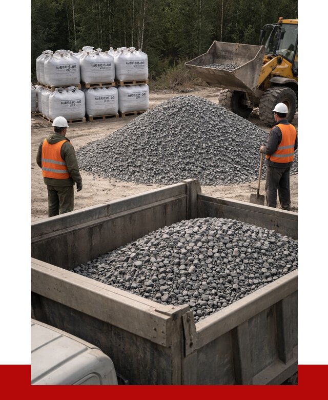 Щебень габбро диабаз 20-40 в Тольятти от 3516 руб. | ПРОНЕРУДТля