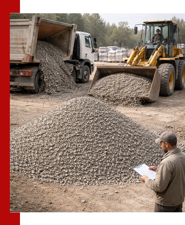 Гравийный щебень фракция 5–10 с доставкой в Тольятти