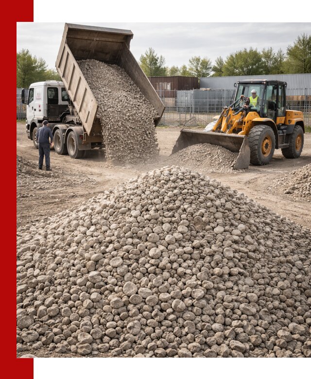 Доломитовый щебень фракции 20–41 с доставкой в Тольятти