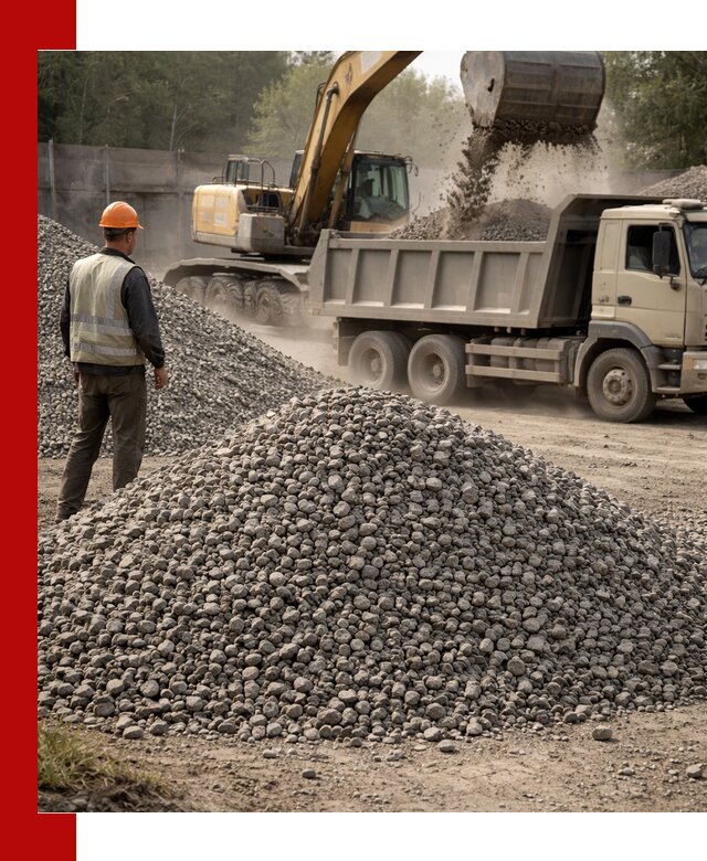 Шлаковый щебень фракция 5-20 с доставкой в Тольятти