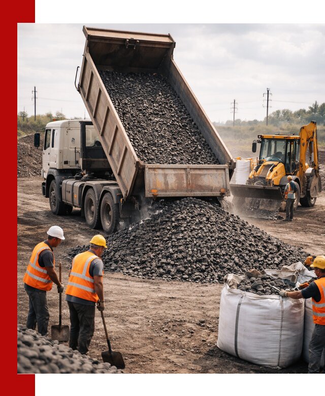 Шлаковый щебень фракция 40-70 с доставкой в Тольятти