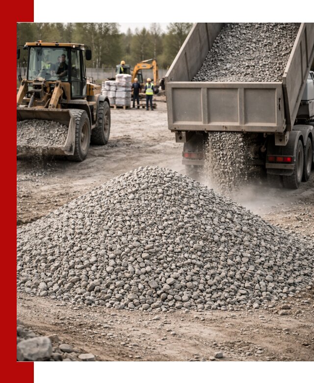 Вторичный щебень фракции 5-20 в Тольятти — доставка и продажа крупнотоннажно