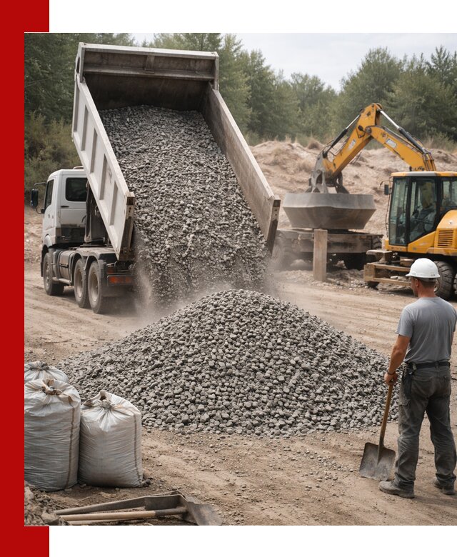 Доставка и продажа бетонного щебня в Тольятти