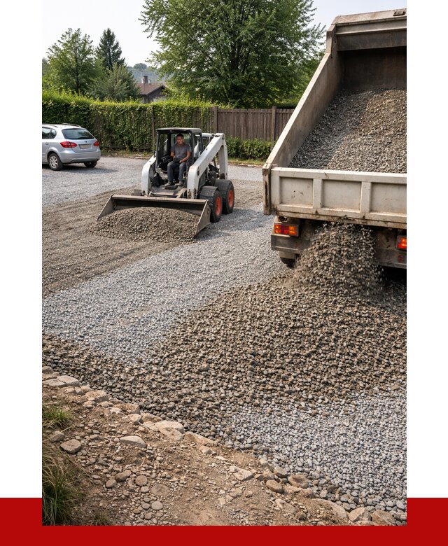 Щебень для парковки в Тольятти с доставкой от 1241 р.| ПРОНЕРУДТля