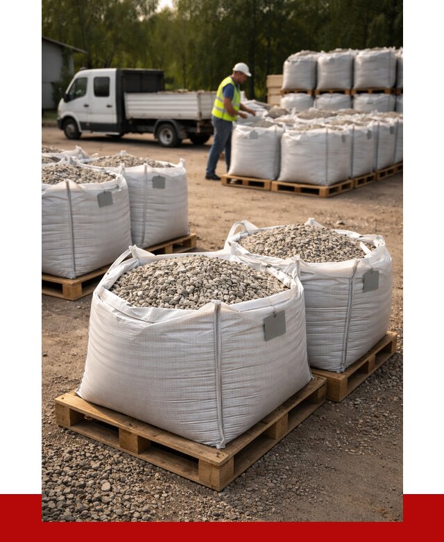 Щебень в мешках с доставкой в Тольятти от 4344 р. | ПРОНЕРУДТля