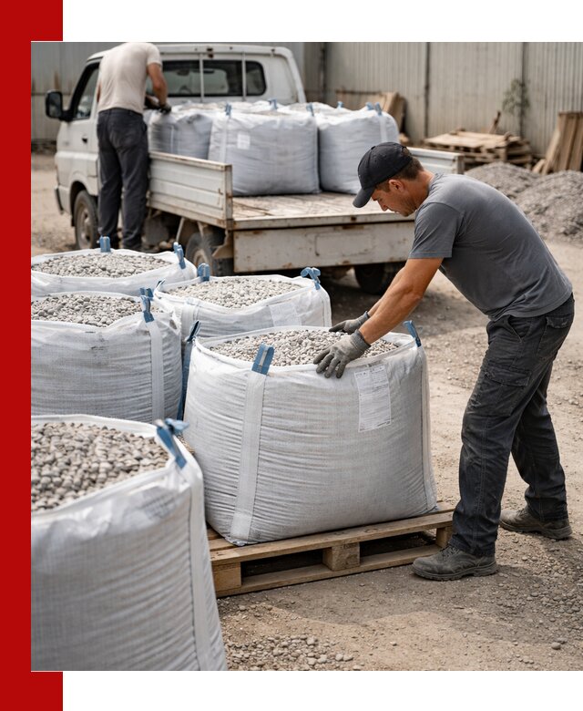 Доставка щебня в мешках по выгодным ценам в Тольятти