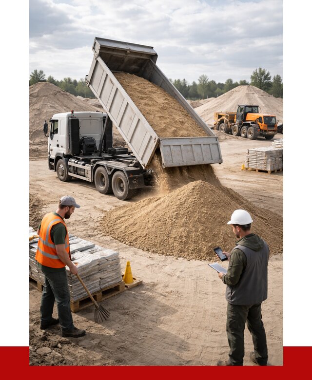 Карьерный песок с доставкой в Тольятти от 3723 р. ПРОНЕРУДТля