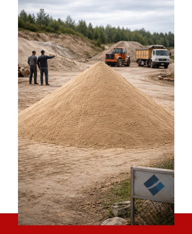 Карьерный песок навалом в Тольятти от 1862 р. | ПРОНЕРУДТля