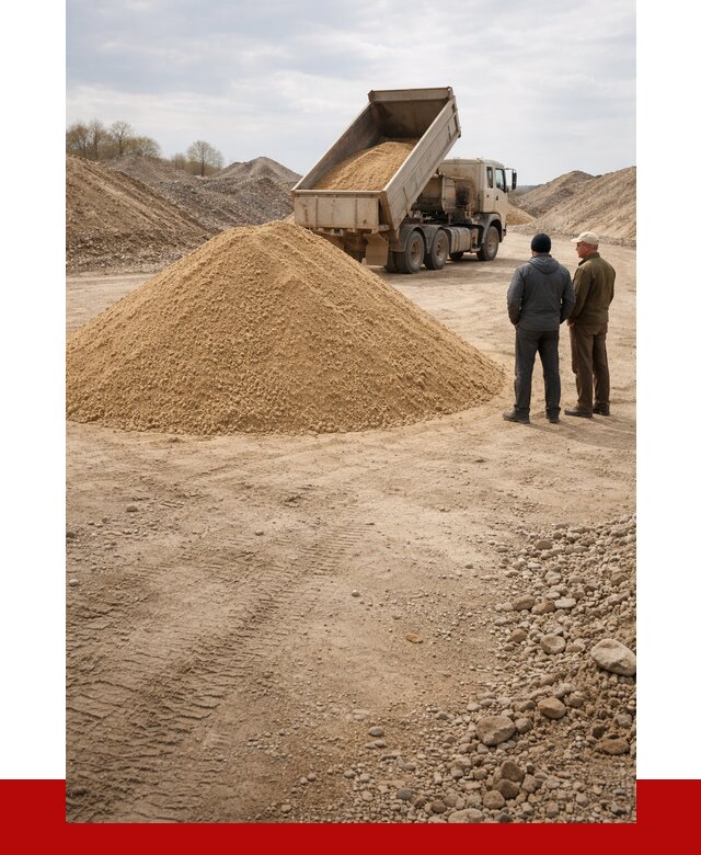 Карьерный песок крупнозернистый в Тольятти от 8791 р | ПРОНЕРУДТля