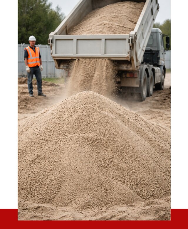 Купить сеяный песок с доставкой в Тольятти от 2275 р ПРОНЕРУДТля