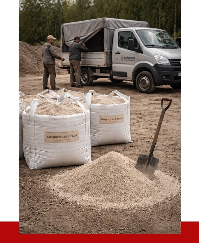 Кварцевый песок для пескоструя в Тольятти от 4654 р. | ПРОНЕРУДТля