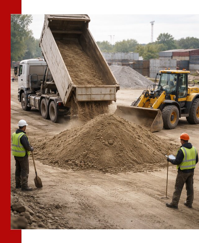 Доставка и продажа пескогрунта оптом и в розницу в Тольятти