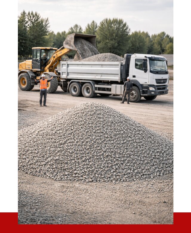 Купить мытый гравий в Тольятти от 3620 р, доставка ПРОНЕРУДТля