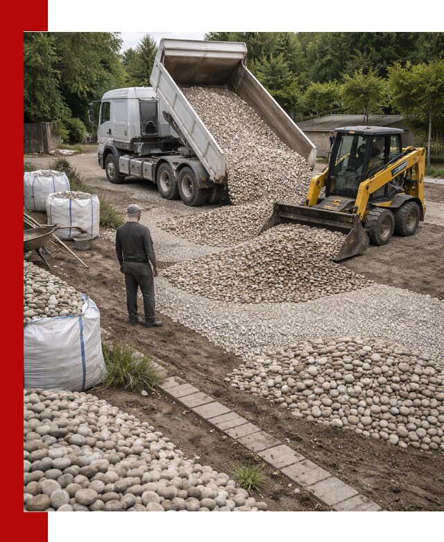 Доставка морской гальки оптом и в розницу в Тольятти