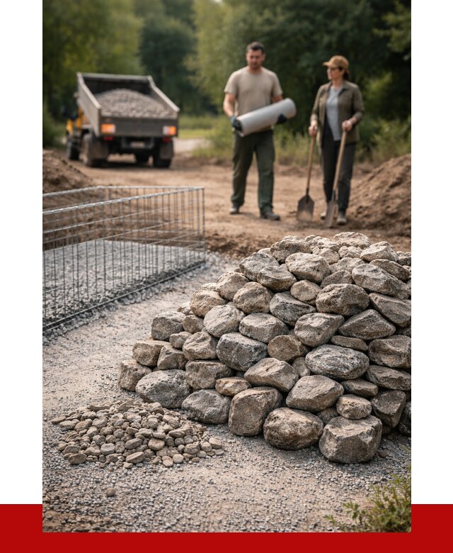 Камень для габионов фракция 100-200 в Тольятти от 4964 р. | ПРОНЕРУДТля