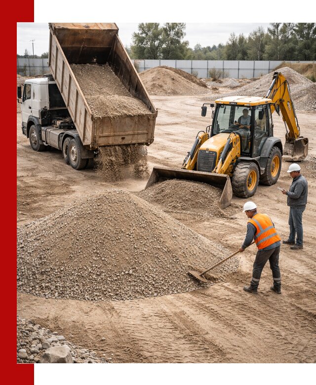 Поставка и доставка ПГС С4 в мешках и самосвалах в Тольятти