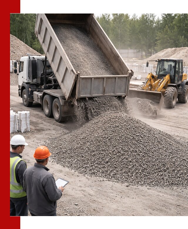 Доставка и продажа гранитного отсева 0-10 в Тольятти