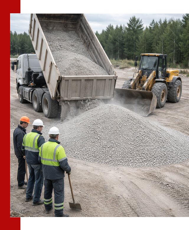 Известняковый отсев 0-5 доставка в Тольятти быстро и выгодно