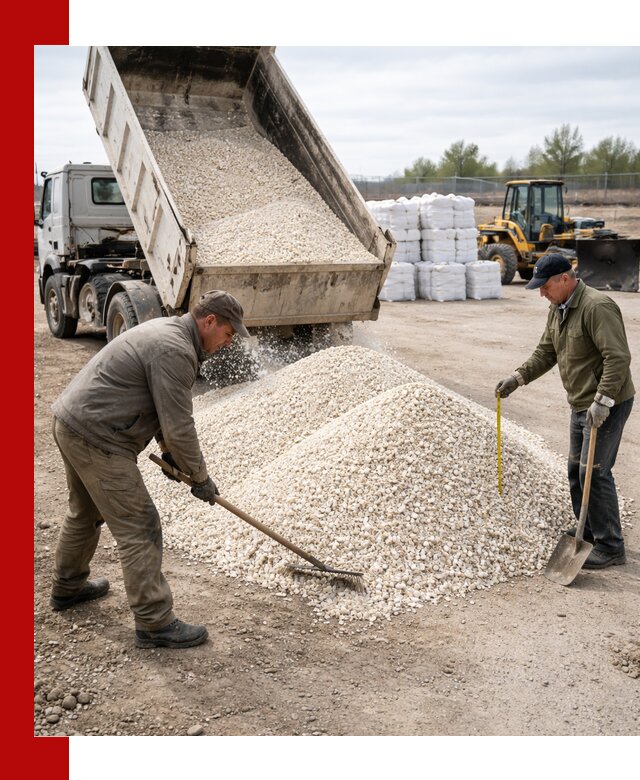 Мраморная крошка с доставкой и разгрузкой в Тольятти