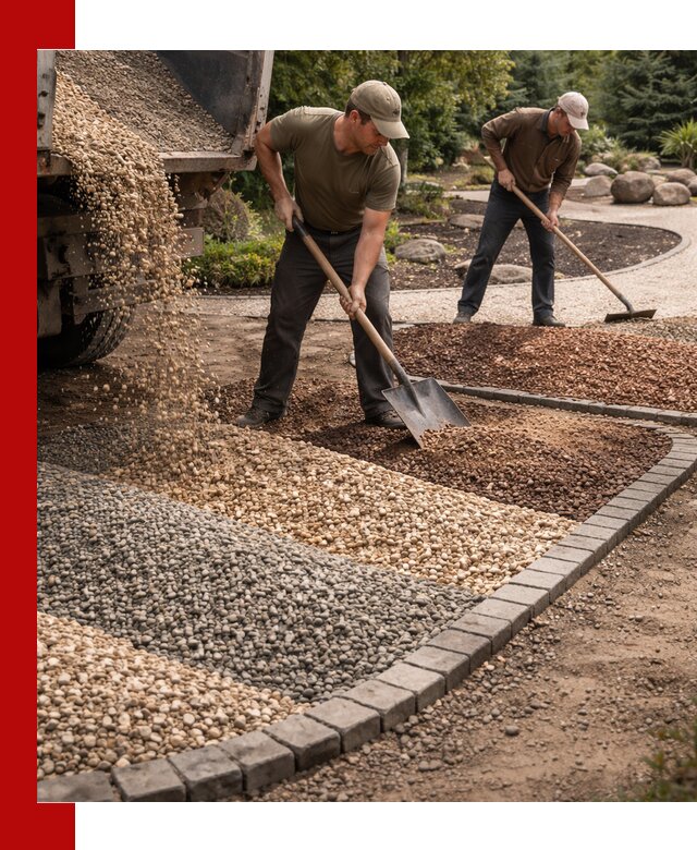 Декоративная крошка для ландшафта в Тольятти — продажа и доставка