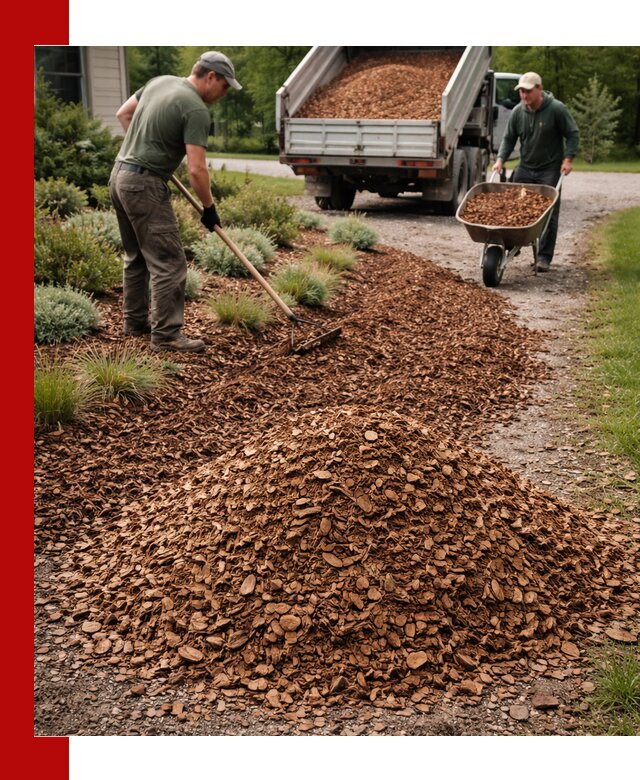 Крошка для мульчирования с доставкой в Тольятти