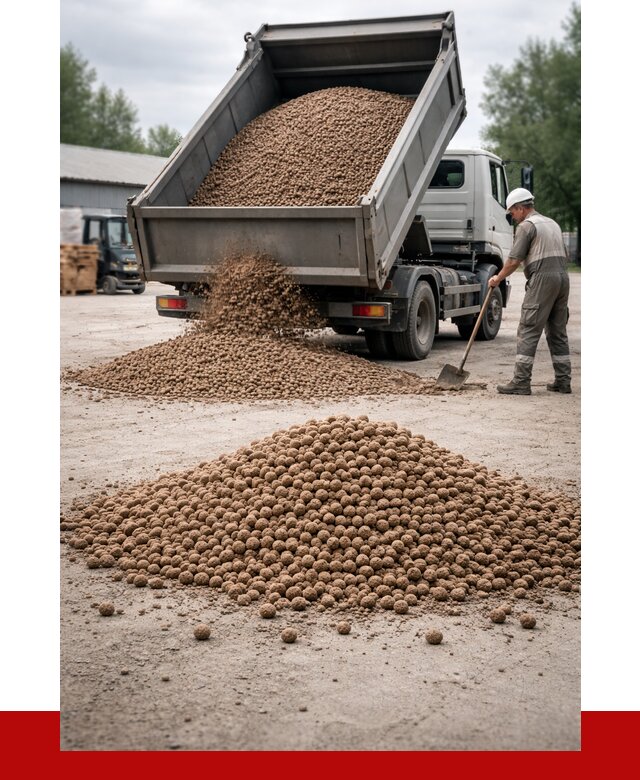 Керамзит с доставкой в Тольятти от 4344 р. за м3 | ПРОНЕРУДТля