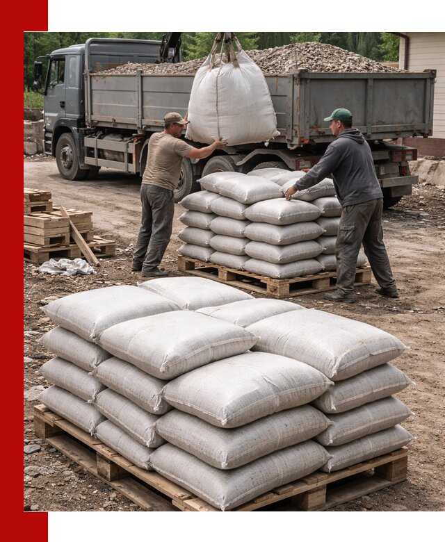 Керамзит в мешках с доставкой в Тольятти от компании-поставщика
