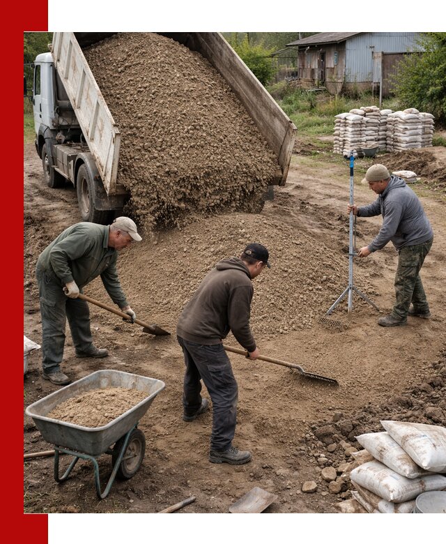 Керамзитовый песок с доставкой в Тольятти оптом и в розницу