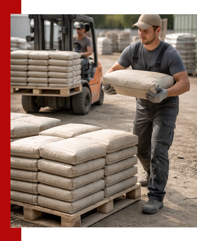 Доставка цемента в мешках оптом и в розницу в Тольятти
