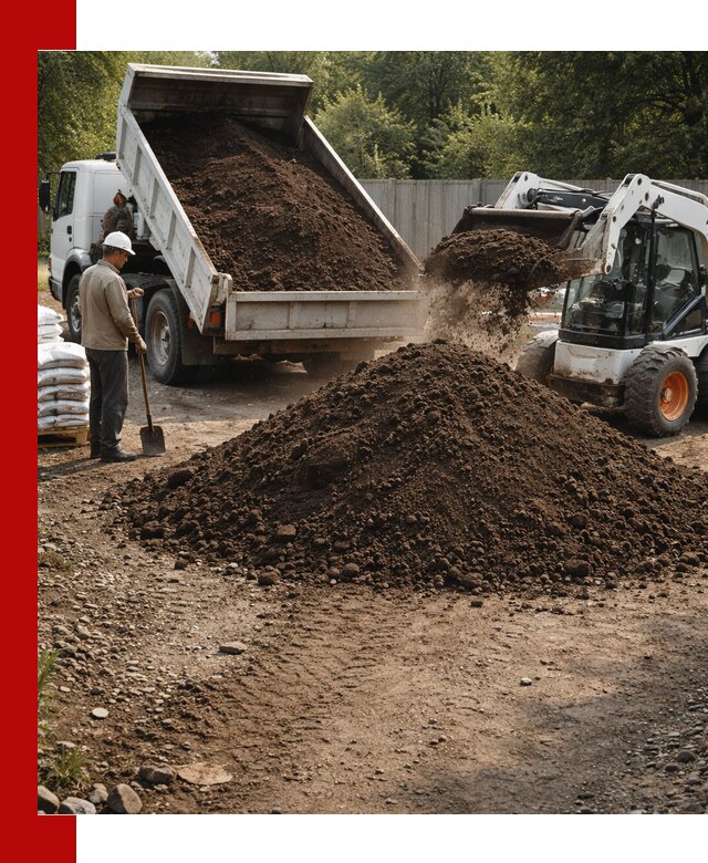 Доставка растительного грунта в Тольятти от производителя оптом и в розницу