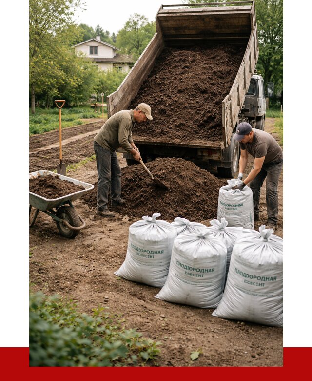 Плодородная смесь в Тольятти от 4344 р./куб с доставкой | ПРОНЕРУДТля