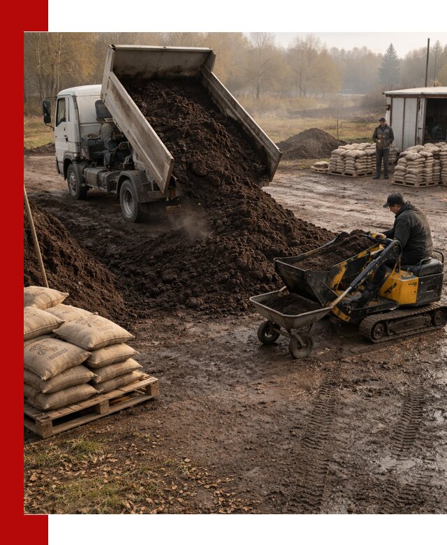 Кислый торф в доставке по выгодным ценам в Тольятти