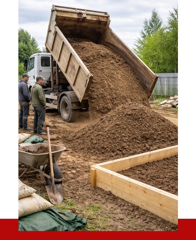 Торфо песчаная смесь в Тольятти с доставкой от 1913 р. | ПРОНЕРУДТля