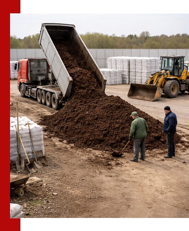 Доставка торфяных смесей оптом и в розницу в Тольятти