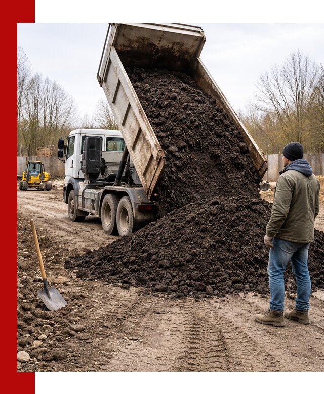 Доставка чернозема навалом в Тольятти быстро и выгодно