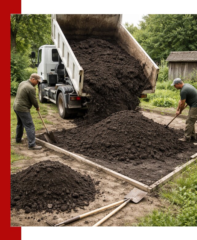 Купить чистый чернозем для огорода с доставкой в Тольятти