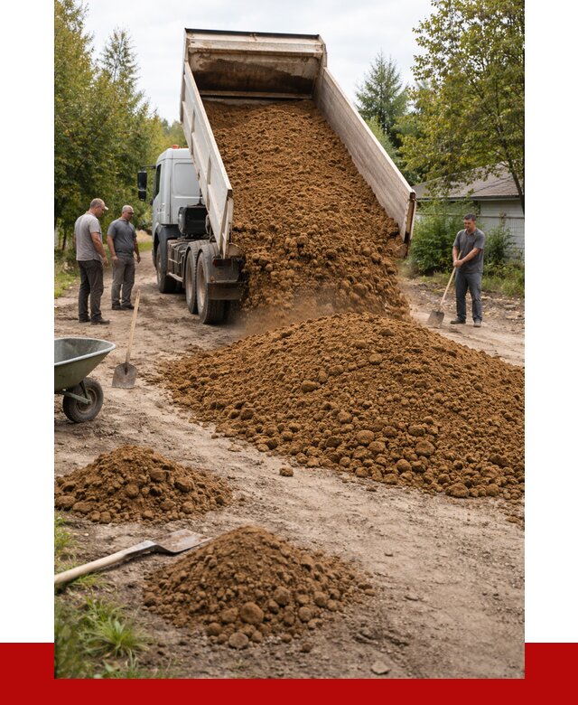 Купить суглинок с доставкой в Тольятти от 2586 р. за куб | ПРОНЕРУДТля