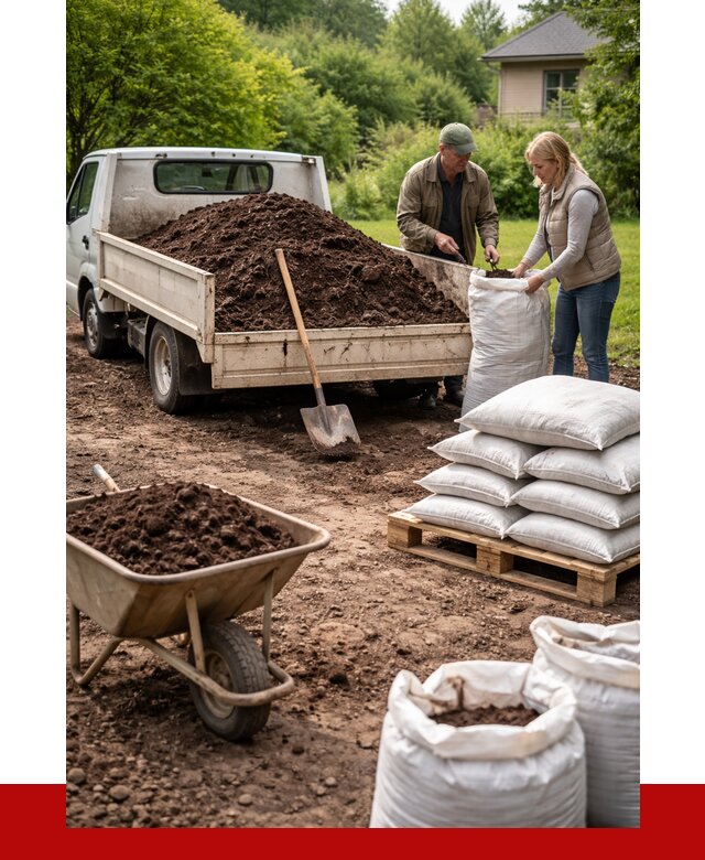 Перегной в мешках с доставкой в Тольятти от 2275 р. | ПРОНЕРУДТля