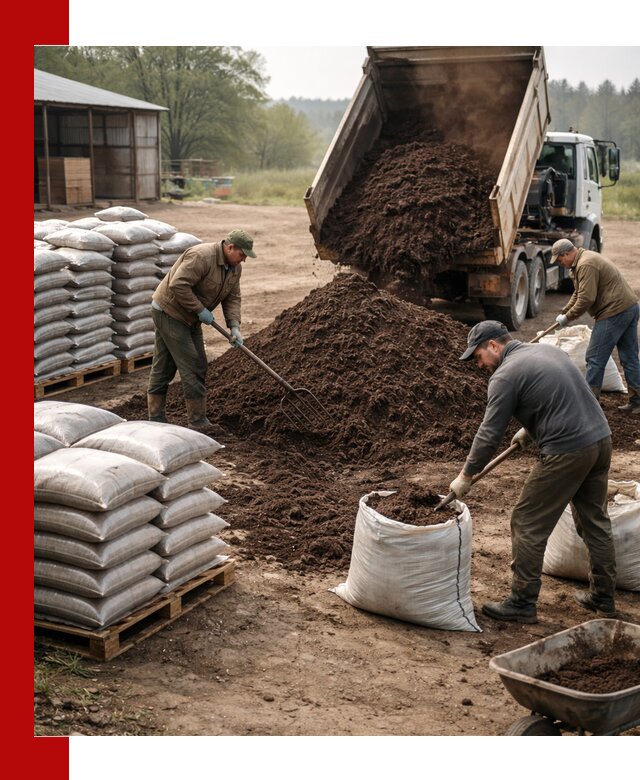 Доставка компоста оптом и в розницу в Тольятти