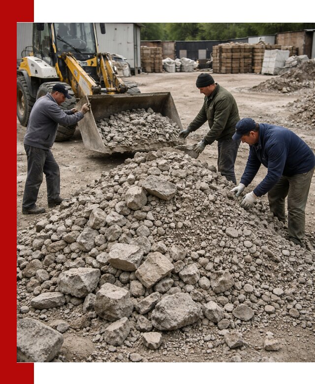 Демонтаж и вывоз бой бетона в Тольятти