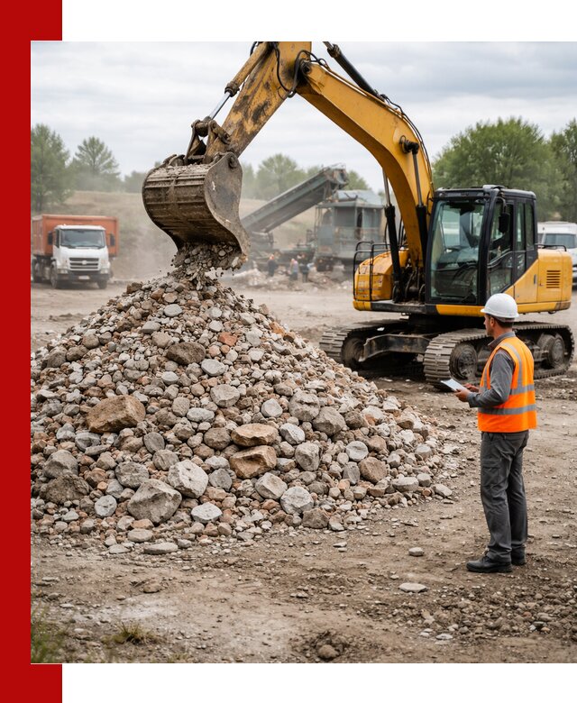 Доставка и вывоз строительного боя в Тольятти
