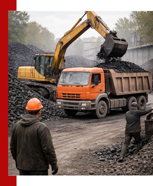 Доставка угля автотранспортом в Тольятти быстро и выгодно