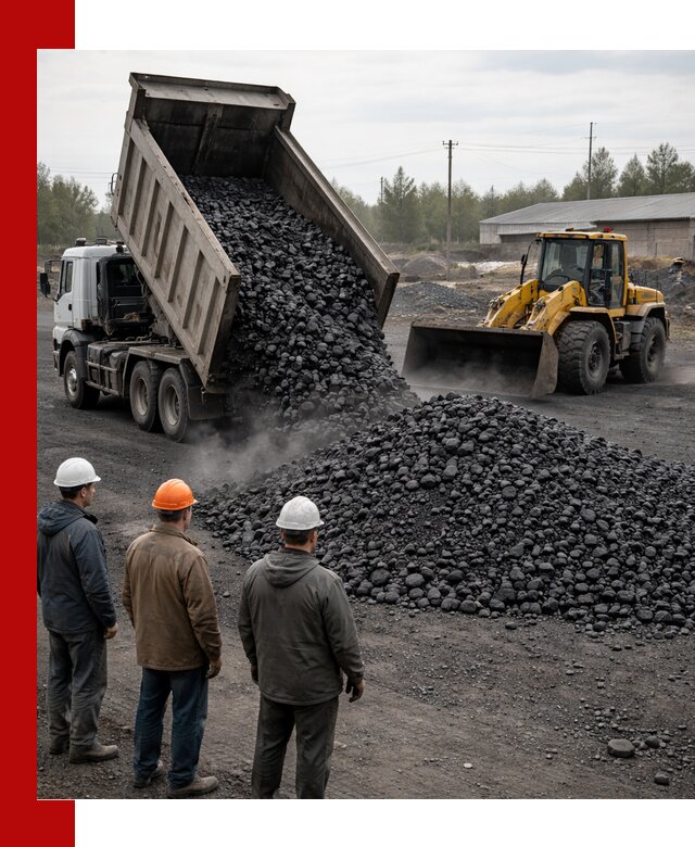 Доставка угля антрацита в Тольятти с самосвалами и погрузкой