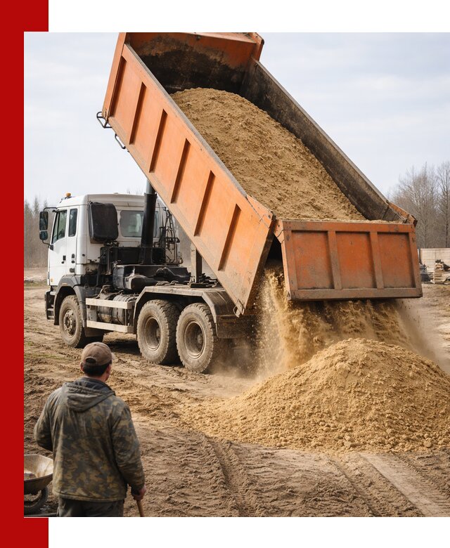 Аренда самосвала 20 тонн для перевозки грузов в Тольятти