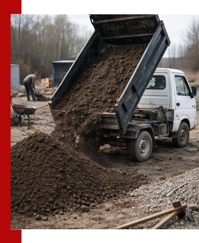Аренда минисамосвала в Тольятти для доставки сыпучих материалов